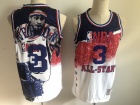 Philadelphia 76ers #3 Allen Iverson White All Star Jersey