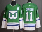 Adidas Hartford Whalers #11 Kevin Dineen Green Hockey Jersey