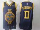 Nike Golden State Warriors #0 DeMarcus Cousins Blue City Swingman Jersey