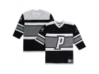 Custom Colosseum Black Providence Friars Athletic Machine Hockey Sweater Jersey Black/Gray