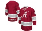 Custom Colosseum Crimson Alabama Crimson Tide Hockey Jersey