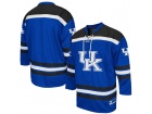 Custom Colosseum Royal Kentucky Wildcats Hockey Jersey