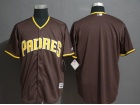 San Diego Padres Blank Brown Cool Base Jersey