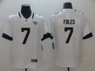 Jacksonville Jaguars #7 Nick Foles White Men's Vapor Untouchable Limited Jersey