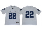 Penn State Nittany Lions #22 White Vapor Limited Jersey