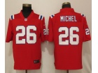 New England Patriots #26 Sony Michel Red Vapor Limited Jersey