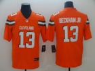 Cleveland Browns #13 Odell Beckham Jr Orange Vapor Limited Jersey