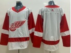 Adidas Detroit Red Wings Blank White Hockey Jersey