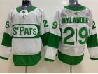 Adidas  Toronto Maple Leafs #29 William Nylander White St. Pats Hockey Jersey