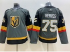 Woman Adidas Vegas Golden Knights #75 Ryan Reaves Grey Hockey Jersey