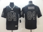 Oakland Raiders #84 Antonio Brown Black Lights Out Vapor Untouchable Limited Jersey