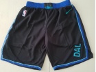 Nike Dallas Mavericks Black/Blue City Shorts