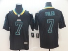 Jacksonville Jaguars #7 Nick Foles Black Lights Out Vapor Untouchable Limited Jersey