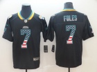 Jacksonville Jaguars #7 Nick Foles Black USA Flag Vapor Untouchable Limited Jersey