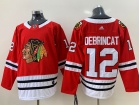 Adidas Chicago Blackhawks #12 Alex Debrincat Red Hockey Jersey