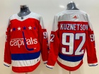 Adidas Washington Capitals #92 Evgeny Kuznetsov Red 3rd Hockey Jersey