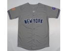 New York Yankees #45 Donald Trump Gray Cool Base Jersey