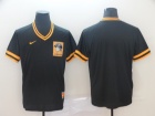 Pittsburgh Pirates Black Nike Cooperstown Collection Legend V-Neck Jersey