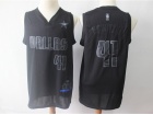 Dallas Mavericks #41 Dirk Nowitzki Black MVP Basketball Jersey