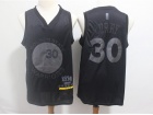 Nike Golden State Warriors #30 Stephen Curry Black MVP Basketball Jersey