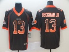 Cleveland Browns #13 Odell Beckham Jr Brown Drift Fashion Vapor Untouchable Limited Jersey