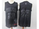 Nike Chicago Bulls #23 Michael Jordan Black MVP Swingman Jersey