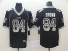 Oakland Raiders #84 Antonio Brown Black Drift Fashion Untouchable Limited Jersey