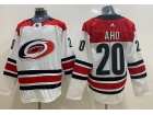 Adidas Carolina Hurricanes #20 Sebastian Aho White Hockey Jersey