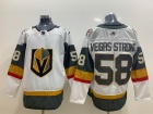 Adidas Vegas Golden Knights #58 Vegas Strong Grey Hockey Jersey