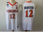 Nike Virginia Cavaliers #12 DeAndre Hunter White NCAA Basketball Jersey