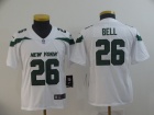 Youth New York Jets #26 Le'Veon Bell White 2019 Vapor Untouchable Limited Jersey