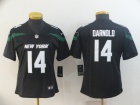 Woman New York Jets #14 Sam Darnold  Black 2019 Vapor Untouchable Limited Jersey