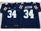 Auburn Tigers #34 Bo Jackson Dark Blue Jersey