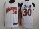 Nike Golden State Warriors 30 Stephen Curry White Player Throwback 2009-10 Basketball Jersey