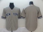 New York Yankees Blank Gray Cool Base Jerseys