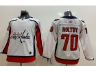 Youth Adidas Washington Capitals #70 Braden Holtby White Hockey Jersey