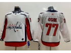 Youth Adidas Washington Capitals #77 T.J. Oshie White Hockey Jersey