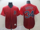 Boston Red Sox #34 David Ortiz Red Nike Fade Jersey