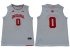 Indiana Hoosiers #0 Curtis Jones White College Basketball Jersey