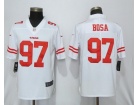 San Francisco 49ers #97 Nick Bosa White Vapor Untouchable Limited Jersey