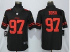 San Francisco 49ers #97 Nick Bosa Black Vapor Untouchable Limited Jersey