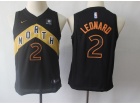 Youth Nike Toronto Raptors #2 Kawhi Leonard Black City Swingman Jersey