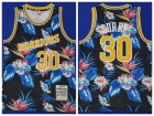 Golden State Warriors #30 Stephen Curry Ness Floral Fashion 2009-10 Hardwood Classic Jersey