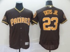 San Diego Padres #23 Fernando Tatis Jr. Brown Flex Base Jersey