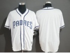 San Diego Padres Blank 2019 White Cool Base Jersey