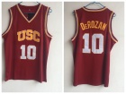 USC Trojans #10 Demar DeRozan Red Baksetball Jerseys