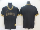 Los Angeles Angels Blank Nike Black Gold Fashion Jersey