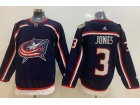 Adidas Columbus Blue Jackets #3 Seth Jones Navy Blue Hockey Jersey