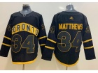 Adidas Toronto Maple Leafs #34 Auston Matthews Black Jersey