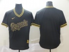 Kansas City Royals Blank Nike Black Gold Fashion Jersey